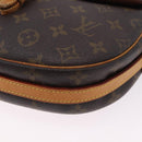 LOUIS VUITTON Monogram Jeune Fille MM Shoulder Bag M51226 LV Auth BA14648-15