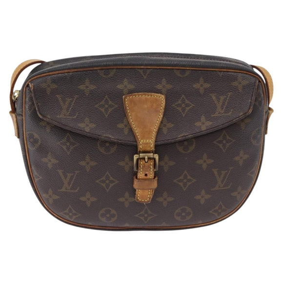 LOUIS VUITTON Monogram Jeune Fille MM Shoulder Bag M51226 LV Auth BA14648