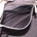 CELINE Hand Bag Leather Ivory Silver Auth BA14651-20