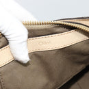 Chloe Etel Hand Bag Leather 2way Gold Auth BA14652A-19