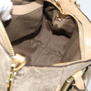Chloe Etel Hand Bag Leather 2way Gold Auth BA14652A-20