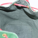 LOUIS VUITTON Epi Petit Noe Shoulder Bag Green Red M44147 LV Auth BA14655A-18