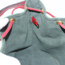 LOUIS VUITTON Epi Petit Noe Shoulder Bag Green Red M44147 LV Auth BA14655A-19