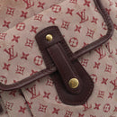 LOUIS VUITTON Monogram Mini Buzas Marie Kate Bag Red M92321 LV Auth BA14657-17