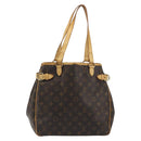 LOUIS VUITTON Monogram Batignolles Vertical Tote Bag M51153 LV Auth BA14659-13
