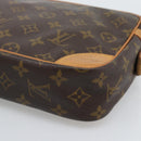 LOUIS VUITTON Monogram Compiegne 28 Clutch Bag M51845 LV Auth BA14662-10