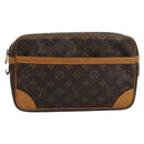 LOUIS VUITTON Monogram Compiegne 28 Clutch Bag M51845 LV Auth BA14662-2