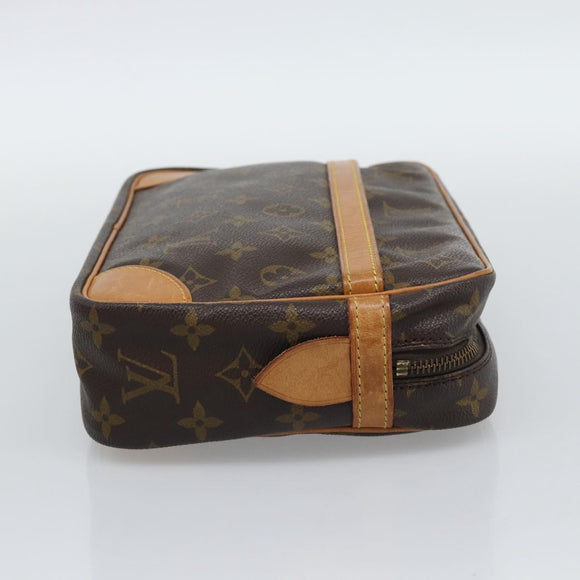 LOUIS VUITTON Monogram Compiegne 28 Clutch Bag M51845 LV Auth BA14662