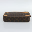 LOUIS VUITTON Monogram Compiegne 28 Clutch Bag M51845 LV Auth BA14662-7