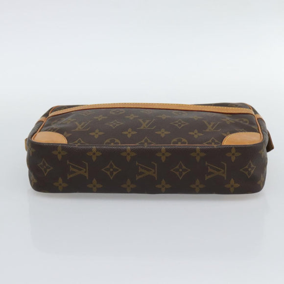LOUIS VUITTON Monogram Compiegne 28 Clutch Bag M51845 LV Auth BA14662