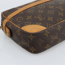 LOUIS VUITTON Monogram Compiegne 28 Clutch Bag M51845 LV Auth BA14662-9