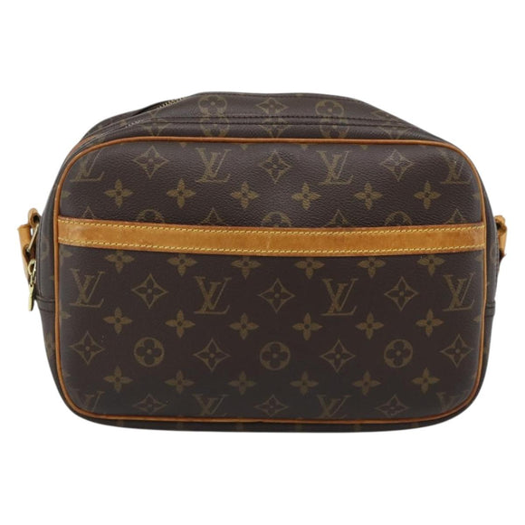 LOUIS VUITTON Monogram Reporter PM Shoulder Bag M45254 LV Auth BA14663