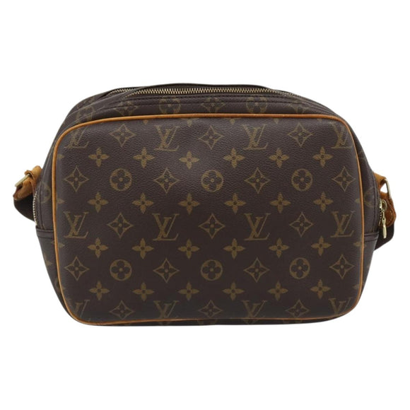 LOUIS VUITTON Monogram Reporter PM Shoulder Bag M45254 LV Auth BA14663