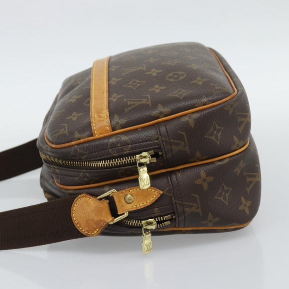 LOUIS VUITTON Monogram Reporter PM Shoulder Bag M45254 LV Auth BA14663