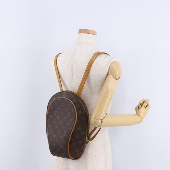 LOUIS VUITTON Monogram Ellipse Sac a Do Backpack M51125 LV Auth BA14664