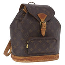 LOUIS VUITTON Monogram Montsouris MM Backpack M51136 LV Auth BA14665-1
