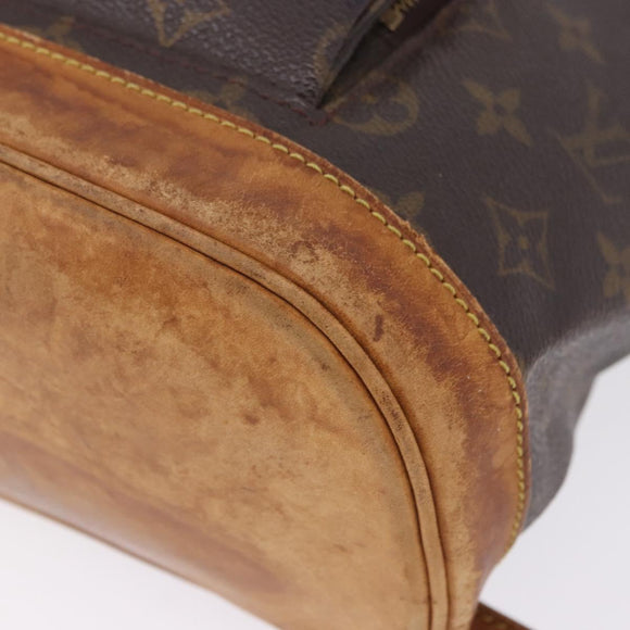 LOUIS VUITTON Monogram Montsouris MM Backpack M51136 LV Auth BA14665