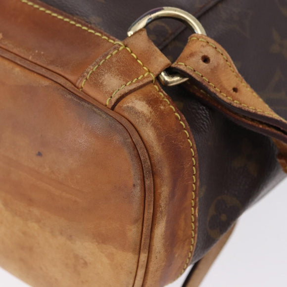 LOUIS VUITTON Monogram Montsouris MM Backpack M51136 LV Auth BA14665