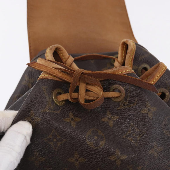 LOUIS VUITTON Monogram Montsouris MM Backpack M51136 LV Auth BA14665
