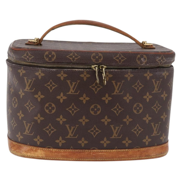 LOUIS VUITTON Monogram Nice Hand Bag M47280 LV Auth BA14667