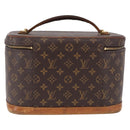 LOUIS VUITTON Monogram Nice Hand Bag M47280 LV Auth BA14667-2