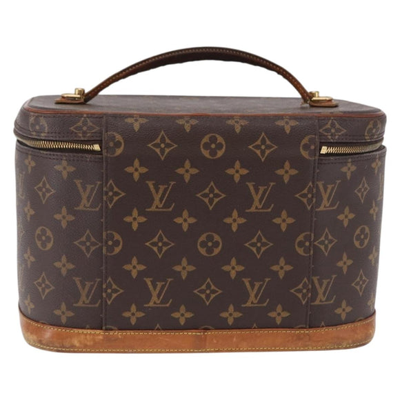 LOUIS VUITTON Monogram Nice Hand Bag M47280 LV Auth BA14667