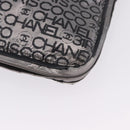 CHANEL Unlimited Tote Bag Nylon Silver CC Auth BA14668-14
