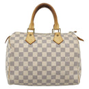 LOUIS VUITTON Damier Azur Speedy 25 Hand Bag N41534 LV Auth BA14671-13