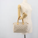 LOUIS VUITTON Damier Azur Speedy 25 Hand Bag N41534 LV Auth BA14671-20