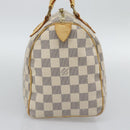 LOUIS VUITTON Damier Azur Speedy 25 Hand Bag N41534 LV Auth BA14671-3