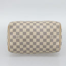 LOUIS VUITTON Damier Azur Speedy 25 Hand Bag N41534 LV Auth BA14671-5