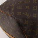 LOUIS VUITTON Monogram Keepall Bandouliere 55 Boston Bag M41414 LV Auth BA14672-16