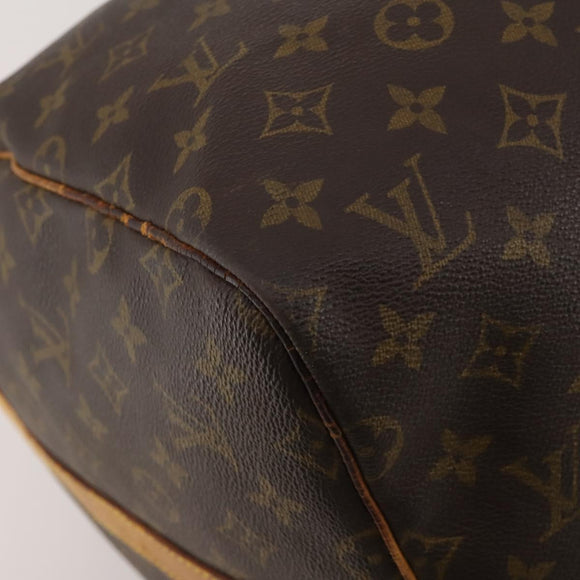 LOUIS VUITTON Monogram Keepall Bandouliere 55 Boston Bag M41414 LV Auth BA14672