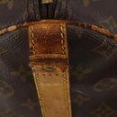 LOUIS VUITTON Monogram Keepall Bandouliere 55 Boston Bag M41414 LV Auth BA14672-5