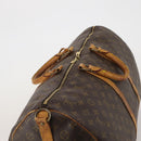 LOUIS VUITTON Monogram Keepall Bandouliere 55 Boston Bag M41414 LV Auth BA14672-7