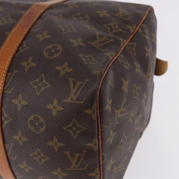 LOUIS VUITTON Monogram Sac Souple 35 Boston Bag M41626 LV Auth BA14674