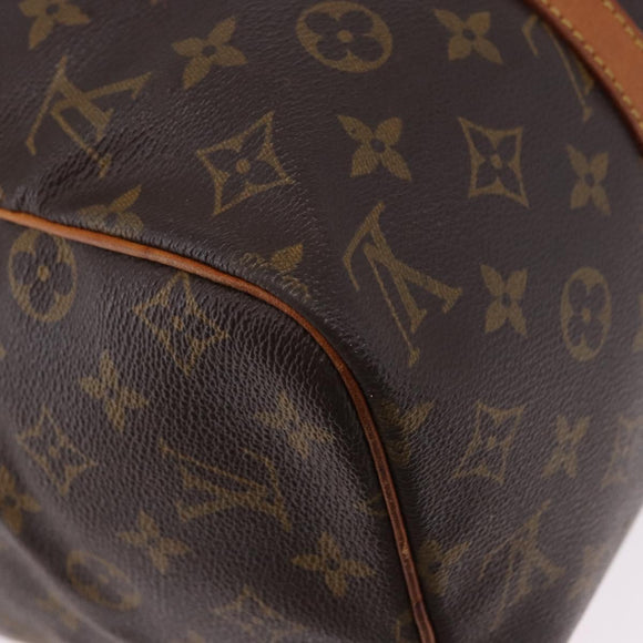 LOUIS VUITTON Monogram Sac Souple 35 Boston Bag M41626 LV Auth BA14674