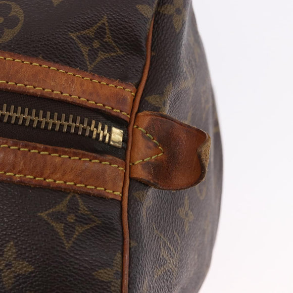 LOUIS VUITTON Monogram Sac Souple 35 Boston Bag M41626 LV Auth BA14674