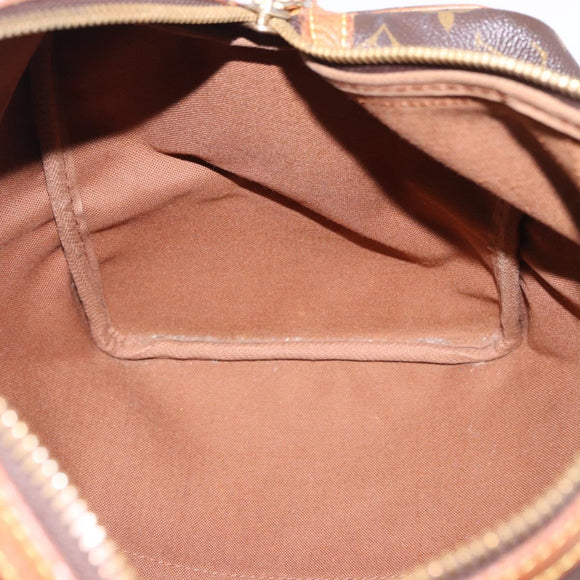 LOUIS VUITTON Monogram Sac Souple 35 Boston Bag M41626 LV Auth BA14674