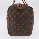 LOUIS VUITTON Monogram Sac Souple 35 Boston Bag M41626 LV Auth BA14674-4
