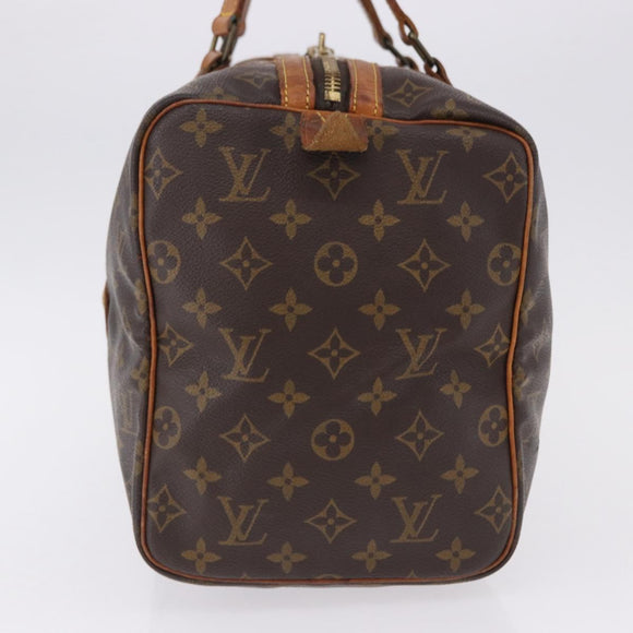 LOUIS VUITTON Monogram Sac Souple 35 Boston Bag M41626 LV Auth BA14674