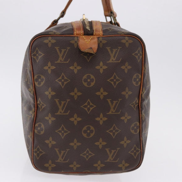LOUIS VUITTON Monogram Sac Souple 35 Boston Bag M41626 LV Auth BA14674