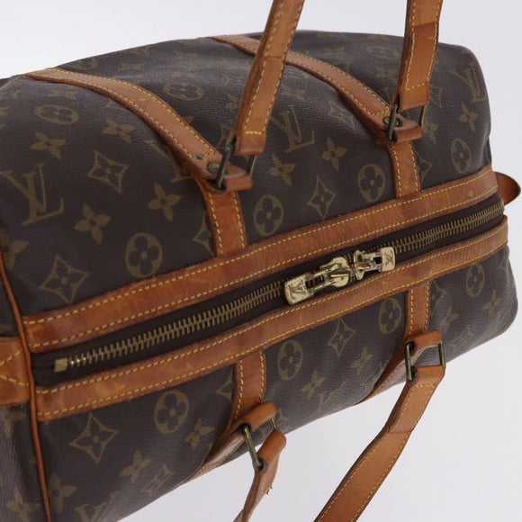 LOUIS VUITTON Monogram Sac Souple 35 Boston Bag M41626 LV Auth BA14674