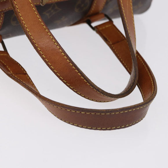 LOUIS VUITTON Monogram Sac Souple 35 Boston Bag M41626 LV Auth BA14674