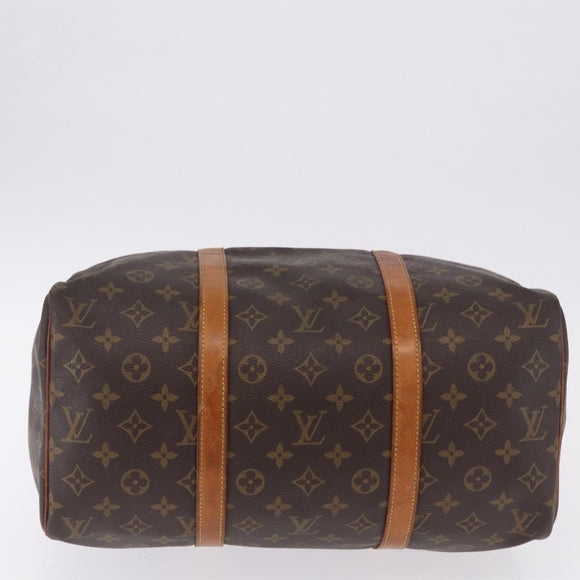 LOUIS VUITTON Monogram Sac Souple 35 Boston Bag M41626 LV Auth BA14674