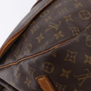 LOUIS VUITTON Monogram Saumur 35 Shoulder Bag M42254 LV Auth BA14675-9