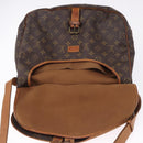 LOUIS VUITTON Monogram Saumur 35 Shoulder Bag M42254 LV Auth BA14675-20