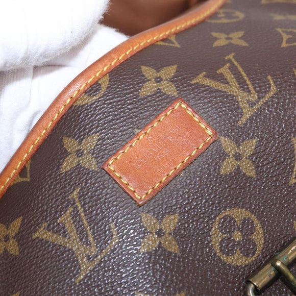 LOUIS VUITTON Monogram Saumur 35 Shoulder Bag M42254 LV Auth BA14675