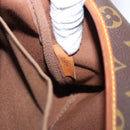LOUIS VUITTON Monogram Saumur 35 Shoulder Bag M42254 LV Auth BA14675-12