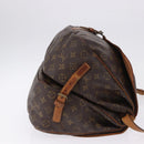 LOUIS VUITTON Monogram Saumur 35 Shoulder Bag M42254 LV Auth BA14675-3